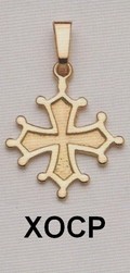 Croix Occitane pleine Or jaune 750ml modle XOCP